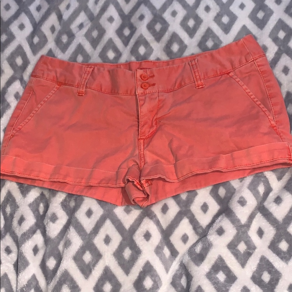 Mossimo (Target) brand peach colored shorts